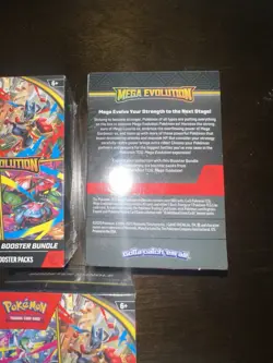 Pokemon TCG: Mega Evolution Factory Sealed Booster Bundle Box 6 Packs Lot Of 4 - Image 2
