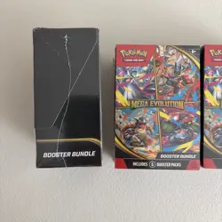Pokemon TCG: Mega Evolution Factory Sealed Booster Bundle Box 6 Packs - Lot Of 3 - Image 2