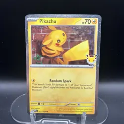 2026 Pikachu 051 Stamped Pokemon Day 30th Anniversary Promo NM - Image 2