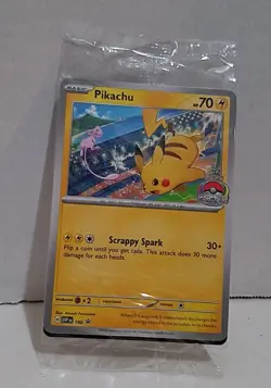 Pikachu - World Championships Stamped - #190 Black Star Promo - Pokemon TCG 2024 - Image 1