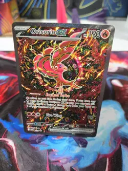 Oricorio ex 024 Phantasmal Flames Black Star Promo Full Art Pokemon TCG NM#10 - Image 1
