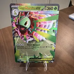 Pokemon TCG: Ascended Heroes Mega Meganium ex #10/217 Double Rare Holo NM - Image 1