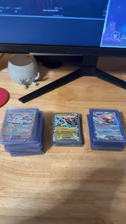 Pokemon Collection card bulk Lot of Pokemon TCG Mixed 128 EX Cards All NM - Image 1