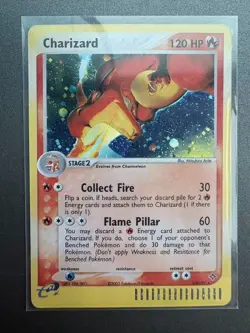 2003 Charizard 100/97 Holo Rare EX Dragon e‑Series Vintage Pokemon TCG Card - Image 1