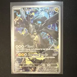 N's Zekrom Full Art MEP 2026 031 130HP Basic Holo Dragon Pokemon Card - Image 1