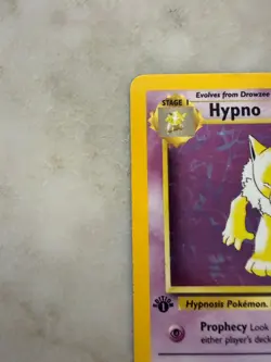 Vintage Pokemon TCG Hypno 8/62 Holo Rare Base Set 1999 WOTC - Image 2