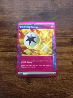 Pokemon TCG Enriching Energy 191/191 Surging Sparks Ace - Image 1