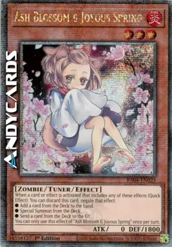 ASH BLOSSOM & JOYOUS SPRING • Quarter Century • RA04 EN025 • 1Ed • Yugioh! - Image 1