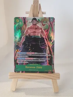 One Piece TCG Roronoa Zoro OP06-118 Parallel Alt Art SEC-Wings of the Captain - Image 1