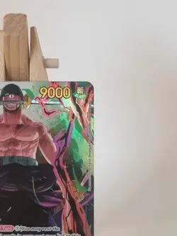 One Piece TCG Roronoa Zoro OP06-118 Parallel Alt Art SEC-Wings of the Captain - Image 2