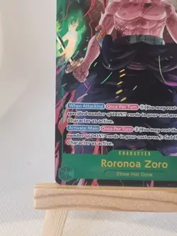 One Piece TCG Roronoa Zoro OP06-118 Parallel Alt Art SEC-Wings of the Captain - Image 4