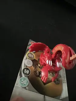 Bakugan Apollonir Red Pyrus B2 470G - Apollonir card Battle Brawlers RARE - Image 2