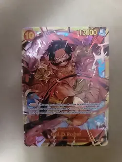 One Piece Card Game Gol.D.Roger OP09-118 SEC M/NM Emperor In The New World - Image 1