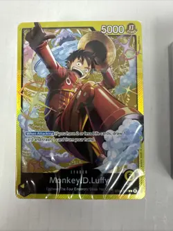 One Piece TCG ST-29 Starter Deck 29 Egghead Monkey D Luffy Sealed Bricks 2x ONLY - Image 2