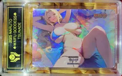 TSUNADE Naruto Anime Waifu Goddess CUSTOM CARD NM - Image 3