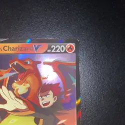 Lance's Charizard V Pokemon Card Promo SWSH133 Celebrations Black Star Lances NM - Image 5