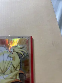 2000 Topps Chrome Pokemon #38 Ninetales Spectra Neck Condition. Photos Spectra. - Image 4