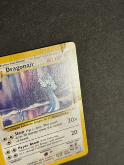 Dragonair 18/102 Base Set WOTC Rare Pokemon TCG MP/DMG - Image 4