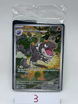 Pokemon TCG Sealed Pokemon TCG Tyrunt MEP 070 2026 Promo Holo NM - Image 5