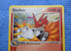 Blaziken 1/17 Pop Series 1 Holo Rare 2006 NM Katsura Tabata Artwork Pokemon TCG - Image 3