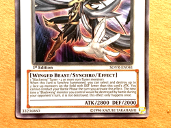 yugioh Blackwing - Silverwind the Ascendant SOVR-EN041 1st Ultra Near Mint - Image 3