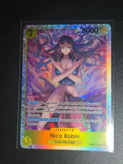 Nico Robin Eb03-055 SR Heroines Edition One Piece Card Game Near Mint - Image 1