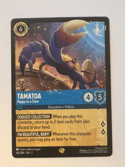Disney Lorcana - Tamatoa - Happy as a Clam 162/204 - Legendary - Non Foil - Image 1