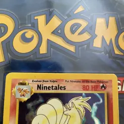 Pokemon￼ Ninetales 12/102 Base Set Holo Rare Vintage WOTC NM/LP Card - Image 3