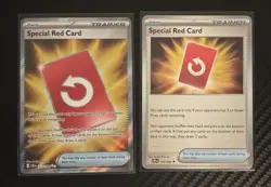 POKEMON TCG Chaos Rising SPECIAL RED CARD Full Art Trainer Card 113/086 - Image 5