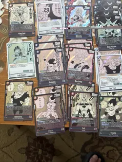 Dragon Ball Super Fusion World Manga SB02 BUNDLE LOT - SR Cards/ Rares. NM - Image 4