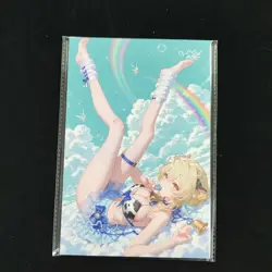 Fantasy succubus-Anime Waifu Trading Card-A5 Size - Image 1