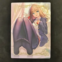 Fantasy succubus-Foot fetishism-Anime Waifu Trading Card - Image 1