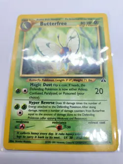 Butterfree 19/75 Pokemon Card - Neo Discovery (LP) - Image 1