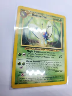 Butterfree 19/75 Pokemon Card - Neo Discovery (LP) - Image 4