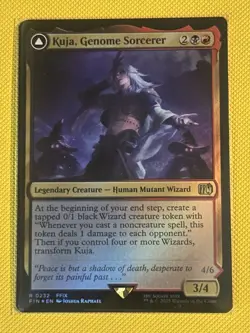 Kuja Genome Sorcerer Borderless Surge Final Fantasy Magic the Gathering Card - Image 1