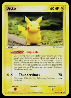 Pokemon Card - Ditto Delta Species 63/113 Common - Image 1