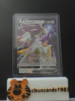 Arceus V 122/172 Full Art Pokemon Card Brilliant Stars MINT - Image 1