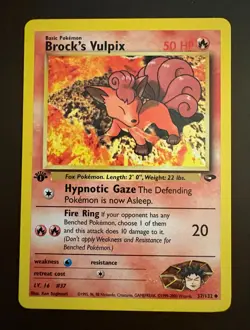 Pokemon Gym Challenge First Edition Card Lot 8 Cards All Light Play - Image 2