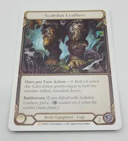 Flesh and Blood FAB Scabskin Leathers NM 1st EditionNormal History Pack Volume 1 - Image 1