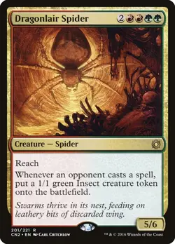 Dragonlair Spider - #201 - Conspiracy: Take the Crown - NM MTG - Image 1