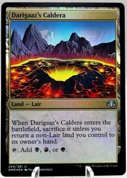 Darigaaz's Caldera 243/261 Foil Dominaria Remastered DMR MTG NM - Image 1