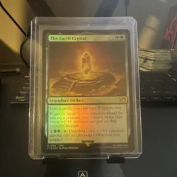 Wizards of the Coast MTG The Earth Crystal 0184 Final Fantasy Foil Rare - Image 1