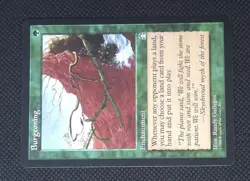 MTG Burgeoning - Stronghold - Rare - NM - Vintage Magic The Gathering - Image 2