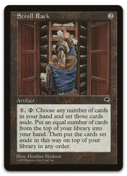 Scroll Rack #308 (HP) Tempest TMP Magic MTG - Image 1