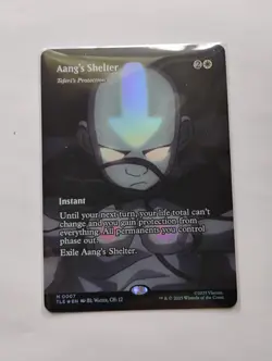 Aang's Shelter teferi's protection Foil Alt Art Instant TLE Eng M #0007 - Image 1