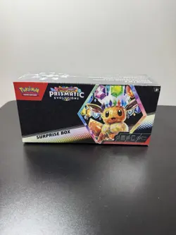 Pokemon Prismatic Evolutions Surprise Box ,Poster Collection & Accessory Pouch - Image 1