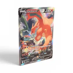 Charizard V Full Art Ultra Rare Holo 154/172 Brilliant Stars Pokemon TCG Mint - Image 1