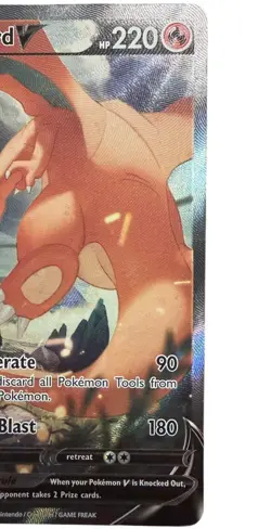Charizard V Full Art Ultra Rare Holo 154/172 Brilliant Stars Pokemon TCG Mint - Image 3
