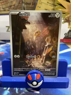 Pokemon TCG Meltan 179/162 Temporal Forces Illustration Rare NM - Image 1