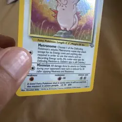 Pokemon TCG Clefable (Jungle 1/64) WotC Holo Rare LP - Image 4